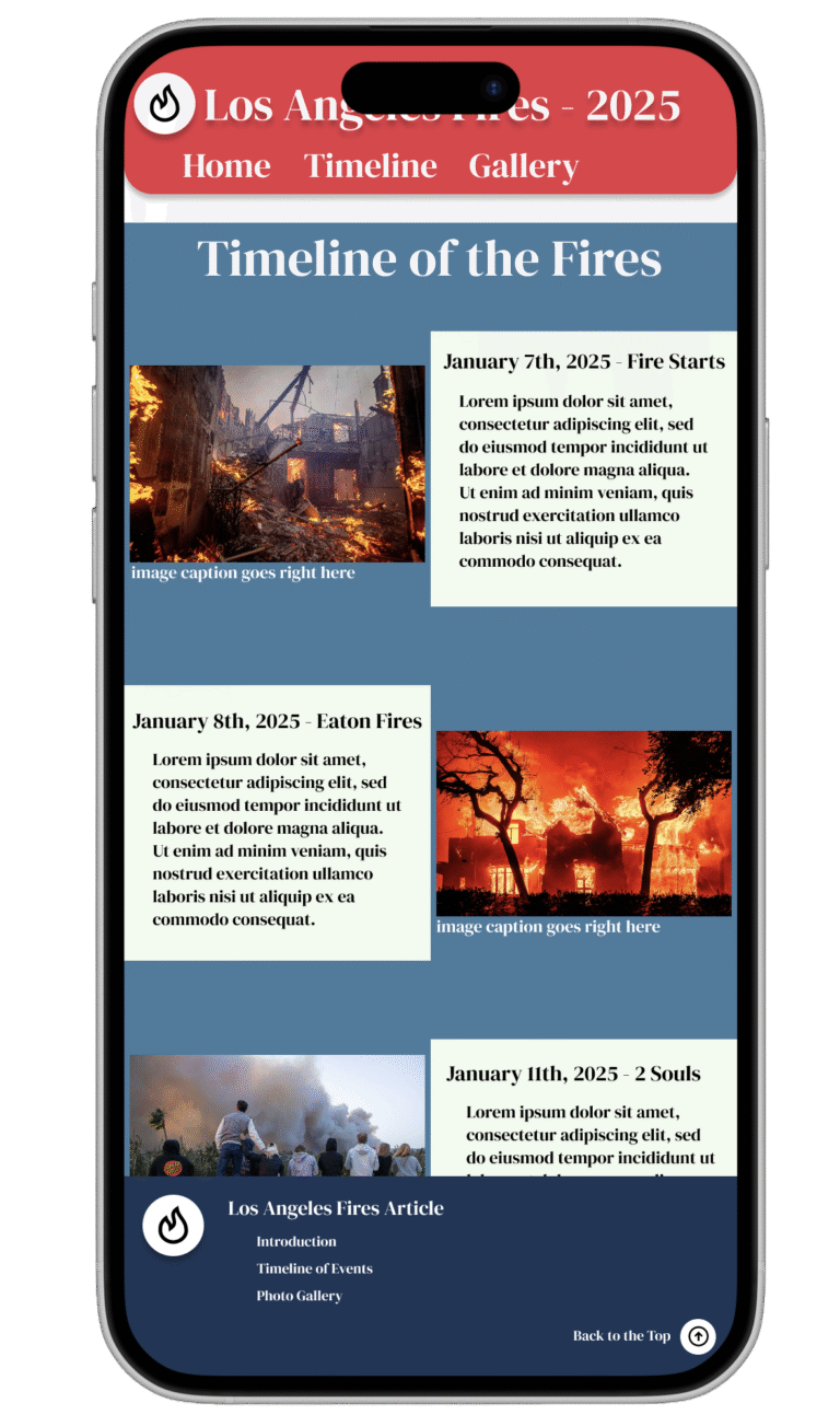Figma Prototype - Responsive Design