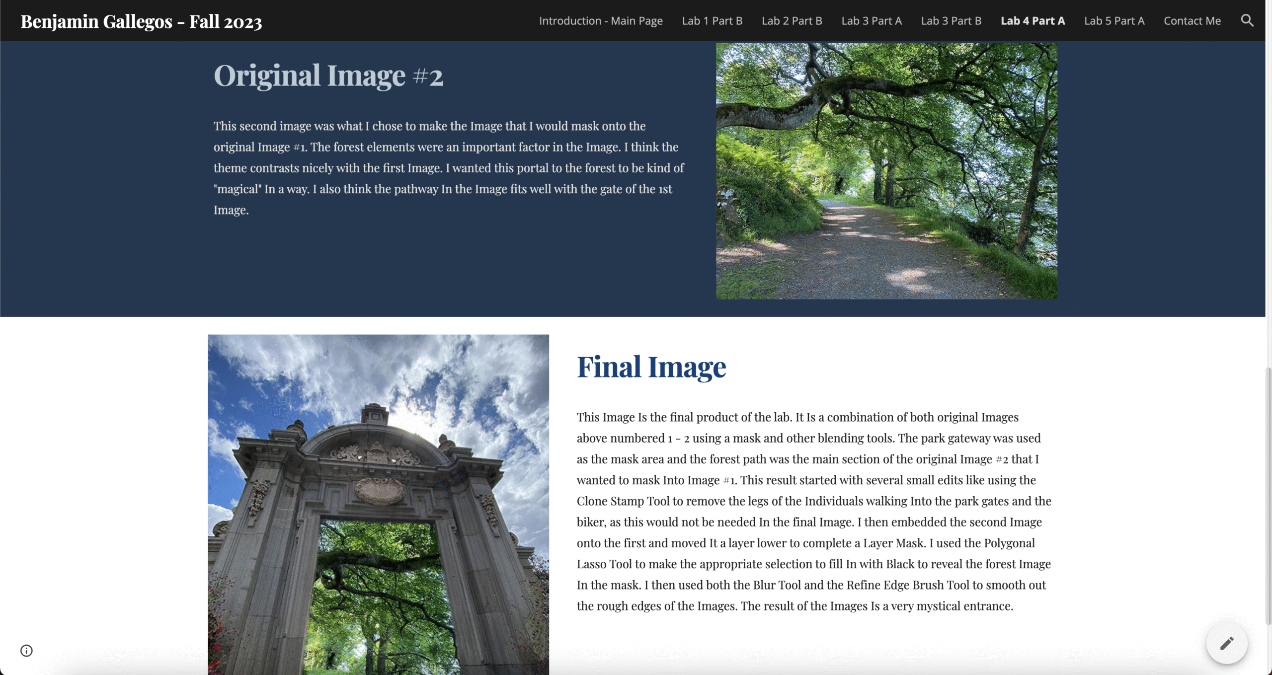 Web Design - Screenshot